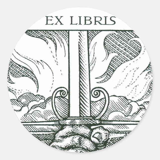 Adesivo Espada e chamas (Frente)