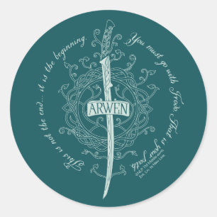 Adesivo Espada Élfica ARWEN™ Citação