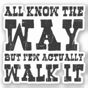 Adesivo Espaguete de Zen Budismo ao Estilo Western