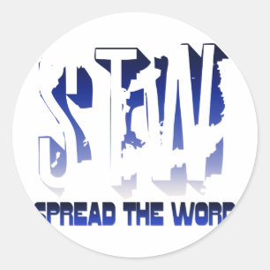 Adesivo Espalhar a Palavra Cristão