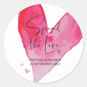 Adesivo Espalhe a Vela do Amor Casamento do Favor Jam Jar