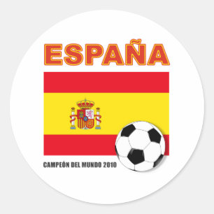 Adesivo España Campeón del Mundo