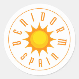 ADESIVO ESPANHA BENIDORM SUN