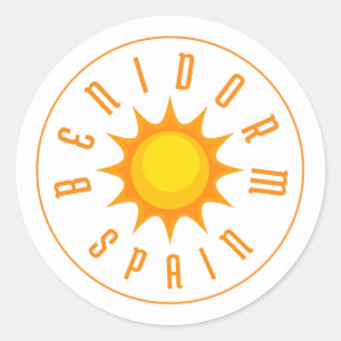 ADESIVO ESPANHA BENIDORM SUN