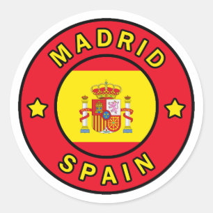 Adesivo Espanha de Madrid
