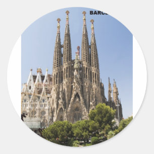Adesivo Espanha de Sagrada Familia Barcelona