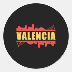 Adesivo Espanha de Valencia - Presente Engraçado da Citys
