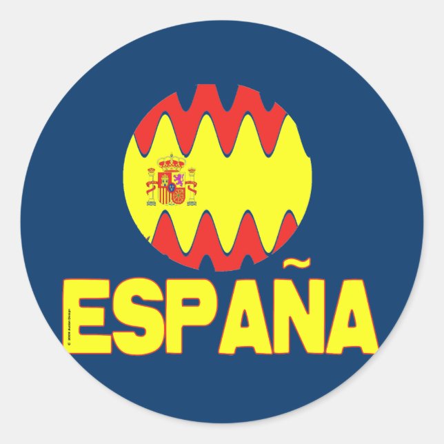 Adesivo Espanha Espana Futebol La Furia Roja (Frente)