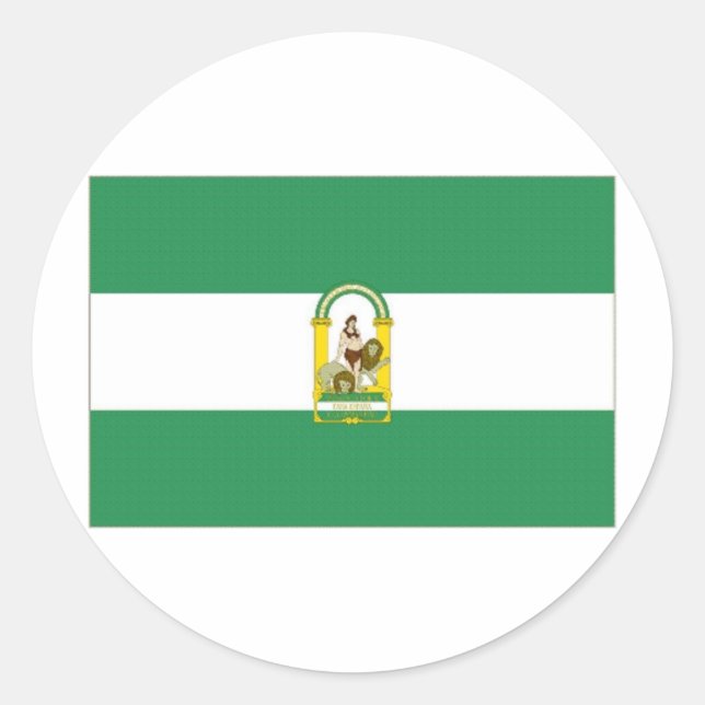 Adesivo Espanha Sinalizador Andalucia (Frente)