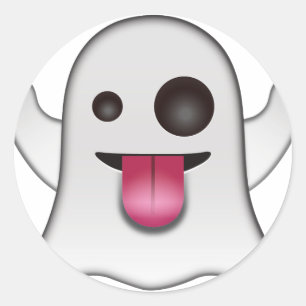 Adesivo Espanta-fantasma Emoji Legal Diversão