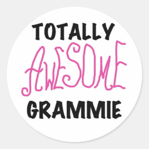 Adesivo Espantoso Grammie T-shirts Rosa, Presentes