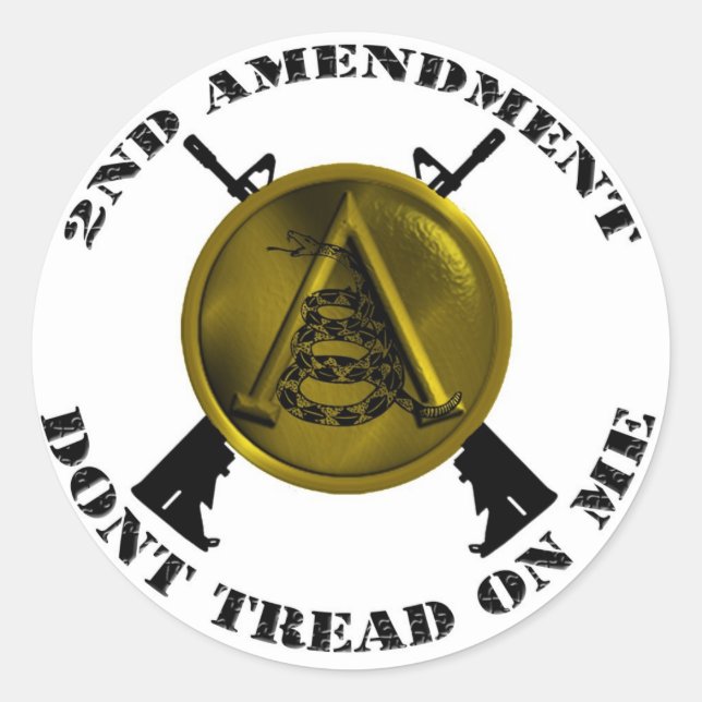 ADESIVO ESPARTAN SHIELD E GADSEN COBRA (Frente)