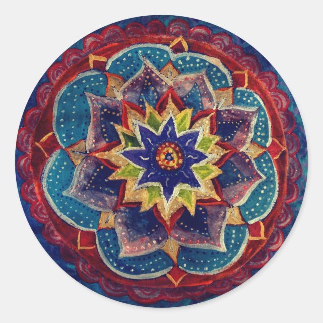 Adesivo especial de arte de mandala (Frente)
