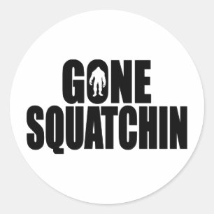 Adesivo Especial de Design SQUATCHIN SQUONE FOI ENGRAÇADO 