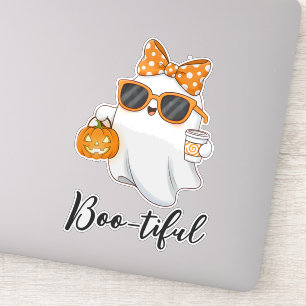 Adesivo Especiaria Ghost Pumpkin do Halloween Bonita Perso
