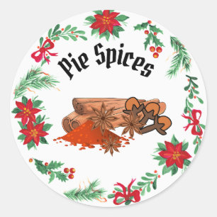 Adesivo Especiarias de Natal
