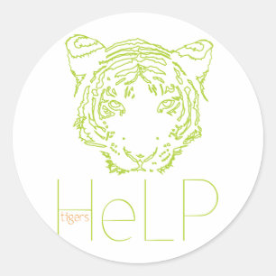 Adesivo Espécie da prioridade: Tigre