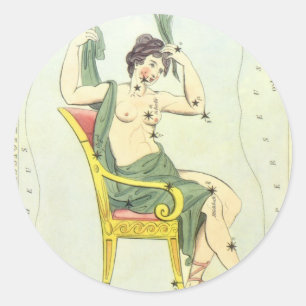 Adesivo Espelho da Urânia, Mapa Celestial da Astronomia Vi