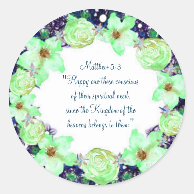 Adesivo Esperança de conforto no Iluminismo (Frente)