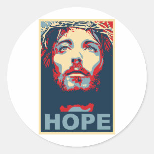 Adesivo Esperança do Jesus Cristo