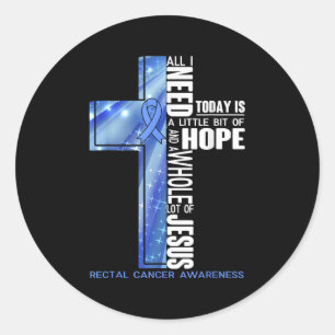 Adesivo Esperança E Muitos Jesus Rectal Cancer Awaren