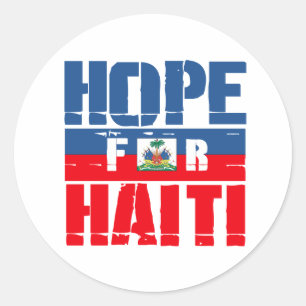 Adesivo Esperança para Haiti