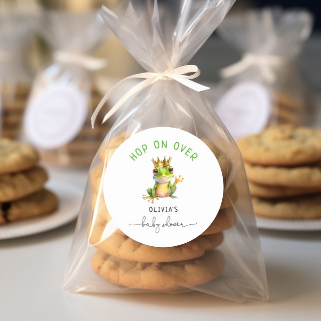 Adesivo Esperança sobre Sapo Prince Chá de fraldas (Criador carregado)