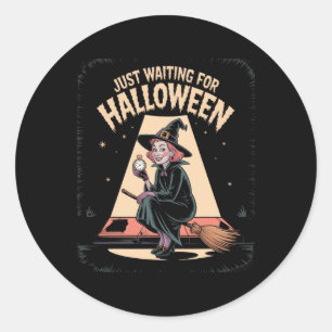 Adesivo Esperando pelo verão do Halloween