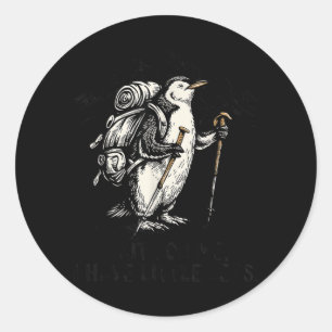 Adesivo Esperar Por Ter Pinguim De Pernas Pequenas Caminha