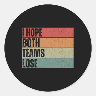Adesivo Espero Que Ambas As Equipes Perder Futebol America