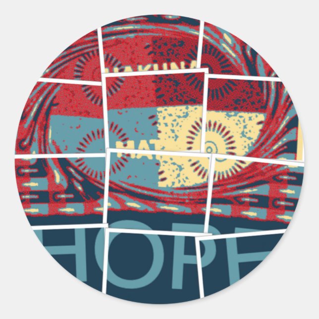 Adesivo Espero ser o milagre belo e inspirador (Frente)