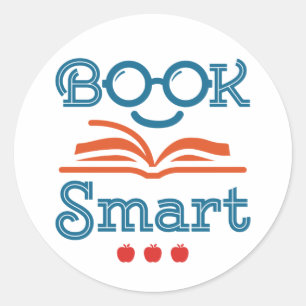 Adesivo Esperto em Livros Engraçado Amante da Leitura Bibl