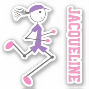 Adesivo Espetáculo Personalizado Púrpura Rosa