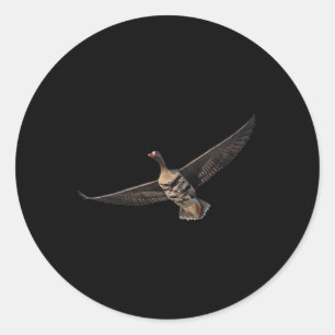 Adesivo Espingarda-mangueira-do-campo Ganso-branco-frontal