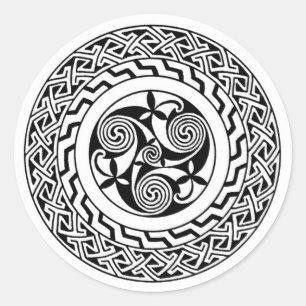 Adesivo Espiral Celta