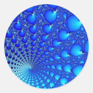 Adesivo Espiral de Ostra Azul