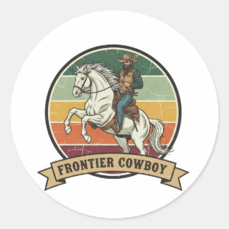 Adesivo Espírito Cowboy da Fronteira