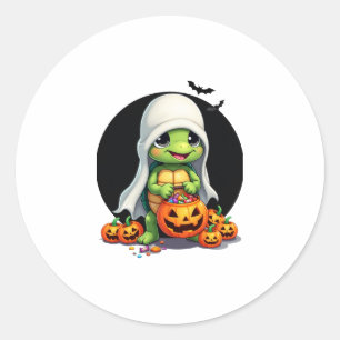 Adesivo Espírito de Tartaruga do Halloween com Doces (7)
