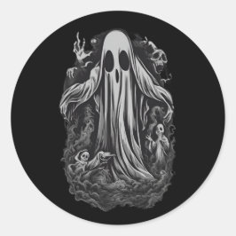Adesivo Espírito do Dia das Bruxas 8, horrível, assustador