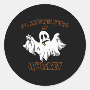 Adesivo Espírito Favorito É Uísque Boo Groovy Ghost F