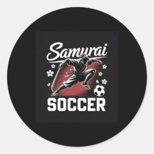 Adesivo Espírito Guerreiro Samurai Futebol Katana Lâmina