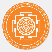 Espiritual Shree Yantra Sticker