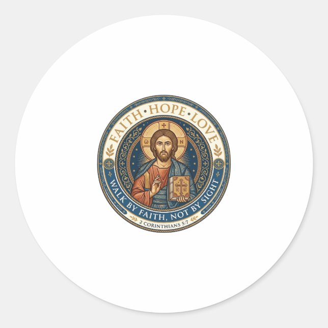 Adesivo Espiritualidade Contemplativa Monástica de Jesus G (Frente)