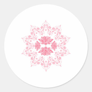 Adesivo Espiritualidade Yoga Iogue Pilates Flor de Lótus M
