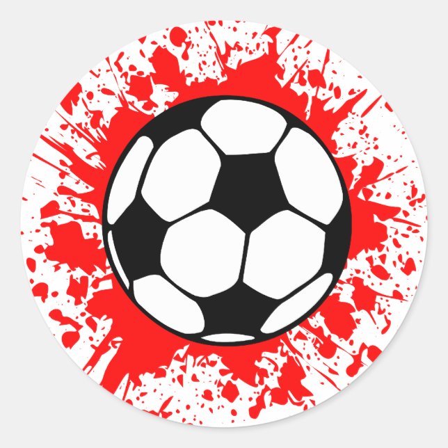 Adesivo esplendor de futebol. (Frente)