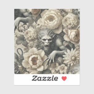 Adesivo Esplendor Lycantrópico - Lobisomem Gótica