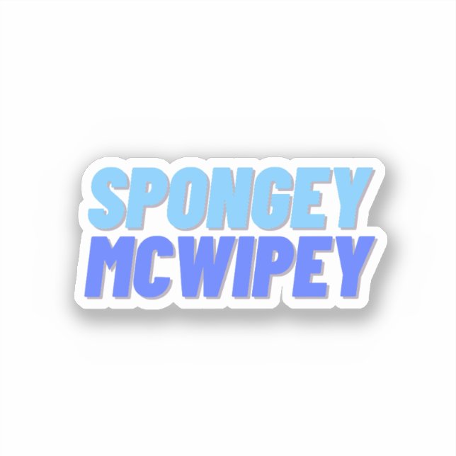 Adesivo Esponjoso McWipey (Frente)