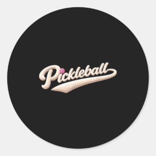 Adesivo Esporte aconchegante tipografia ioiô de pickleball