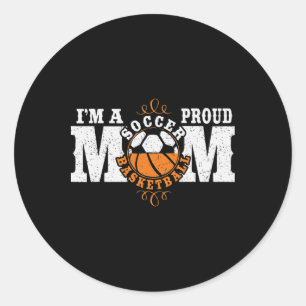 Adesivo Esportes Combinados Eu Sou Uma Mãe Orgulhosa De Ba