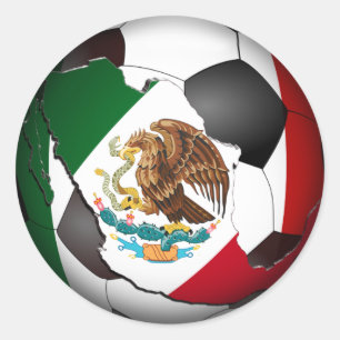 Adesivo Esportes de Bola de Futebol do México
